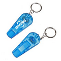 Whistle Flashlight Keychain